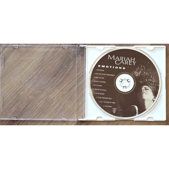 Mariah Carey -Emotions (CD, 1991, Columbia) CD Only - Picture 2 of 3